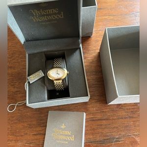 Vivienne Westwood Gold Link Watch